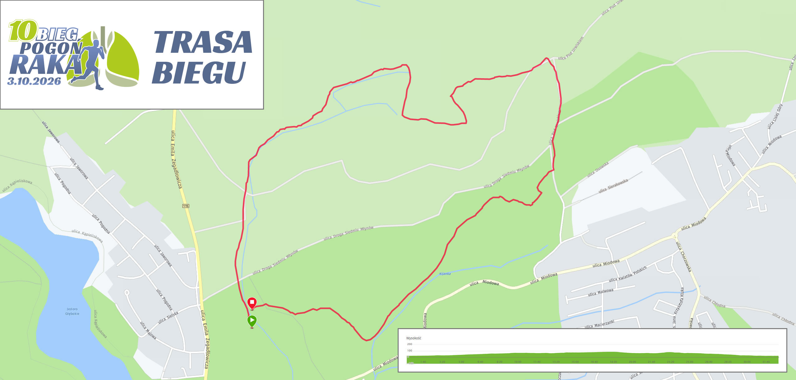 trasa biegu